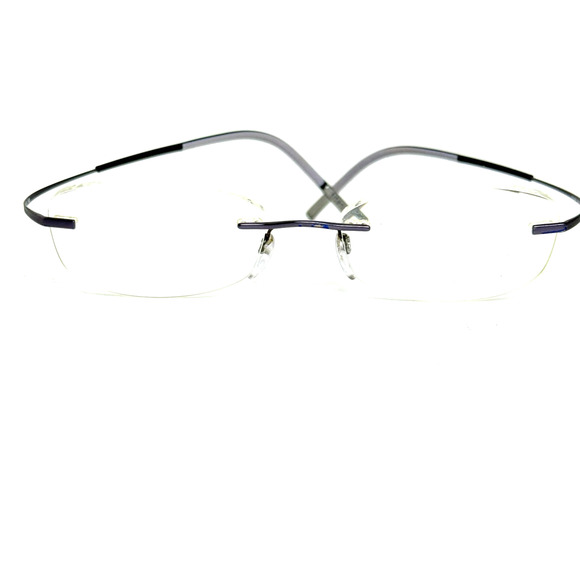 Silhouette Eyeglasses 7581 40 6057 Designer Frames Only Purple 17-145 H19788 - Picture 1 of 4
